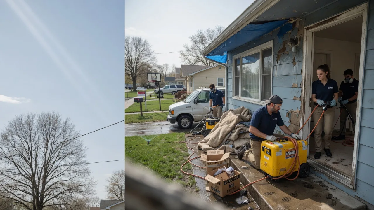 Basement Flood Cleanup in Glenfield, ND near me